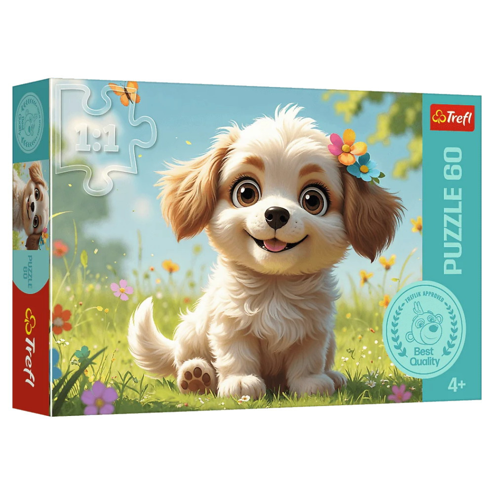 Trefl To Be A Puppy 60 Brikker