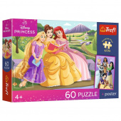 Trefl Puslespil: Disney Princess 60 Brikker Trefl Puslespil: Disney Princess 60 Brikker
