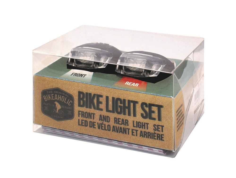 Bicycle lights, set of 2 LED lights