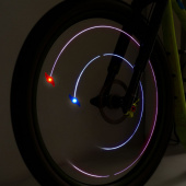 Bicycle spoke lights Space Bicycle spoke lights Space