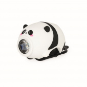 Cykellygte med digital klokke, Panda Cykellygte med digital klokke, Panda