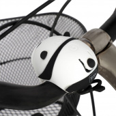 Cykellygte med digital klokke, Panda Cykellygte med digital klokke, Panda