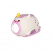 Cykellygte med digital klokke, Enhjørning Cykellygte med digital klokke, Enhjørning