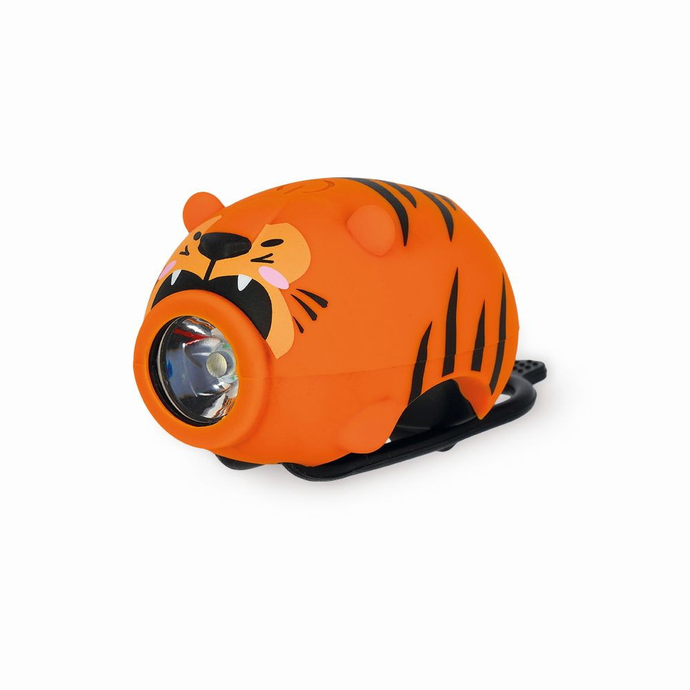 Cykellygte med digital klokke, Tiger