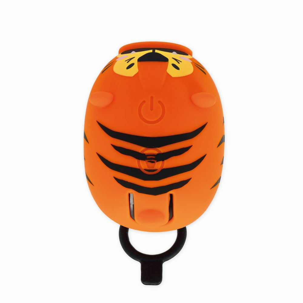 Cykellygte med digital klokke, Tiger