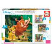 Educa Disney Progressive puzzles x 4