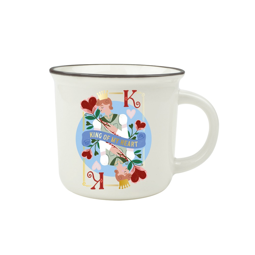 King of my heart Mug