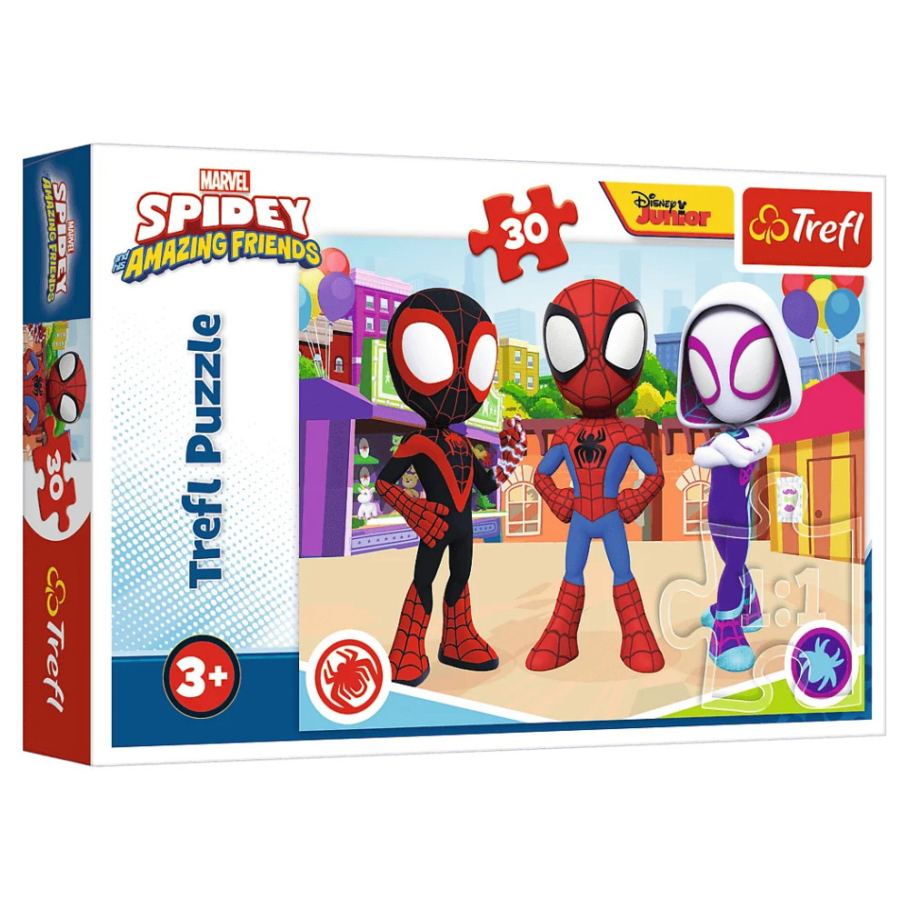 Trefl Eventyrene af Spidey og venner 30 Brikker