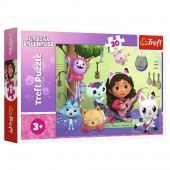 Trefl Gabi and her lovely Dollhouse 30 Brikker Trefl Gabi and her lovely Dollhouse 30 Brikker