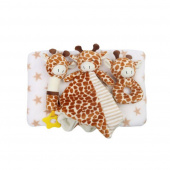 Fleece tæppe - Giraffe Sæt Fleece tæppe - Giraffe Sæt