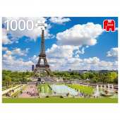 Jumbo Eiffel tower in summer 1000 brikker