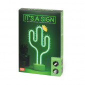 It's a sign, LED-lampe - Kaktus