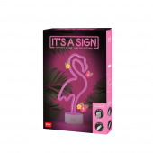 It's a sign, LED-lampe - Flamingo