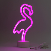 It's a sign, LED-lampe - Flamingo