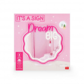 It's a sign, Neon LED - Dream Big It's a sign, Neon LED - Dream Big