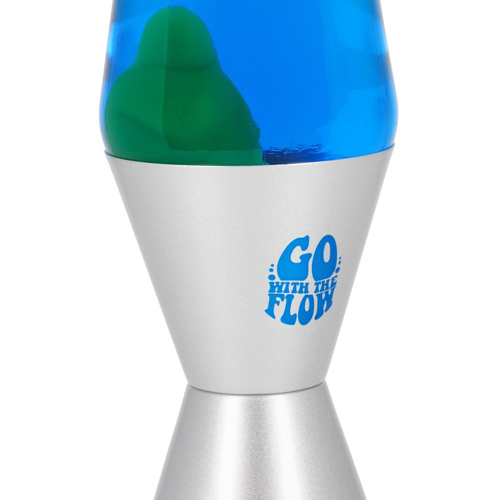 Magmastic Lava Lamp - Silver