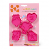 Cookie cutters with stamps, Love Cookie cutters with stamps, Love