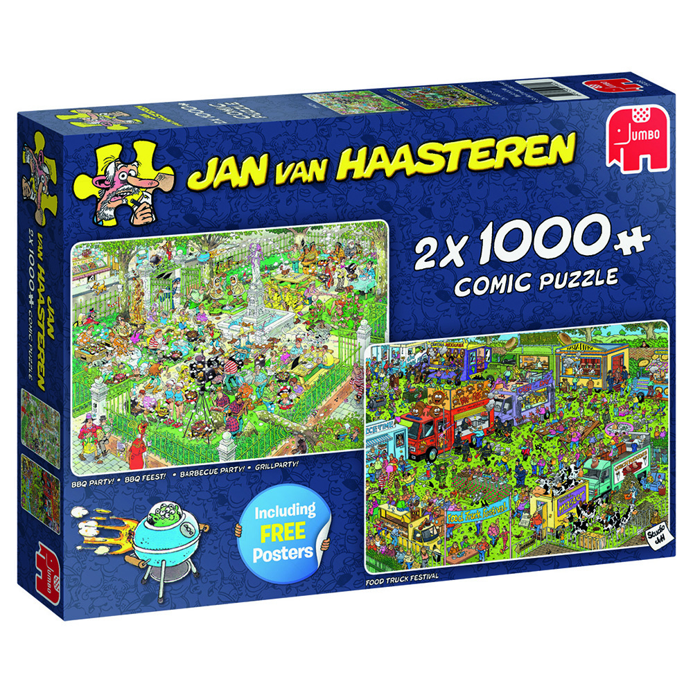 Jan Van Haasteren Food Festival 2x1000 brikker