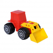 Plasto Traktor Med Frontlæsser 17 cm
