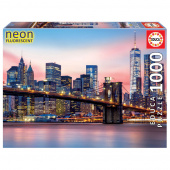 Educa Neon - Brooklyn Bridge 1000 Brikker