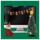 Christmas Desk Decoration Kit Juledekoration Christmas Desk Decoration Kit Juledekoration