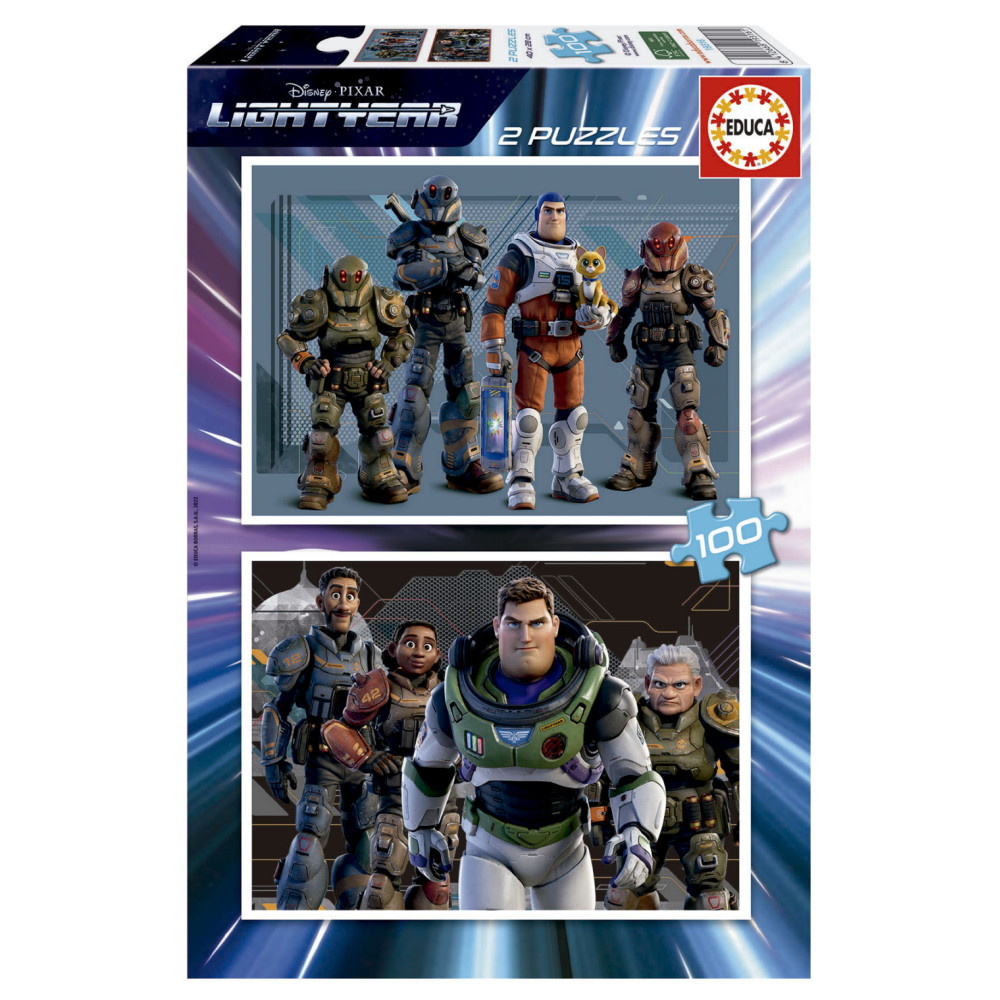 Educa Disney Lightyear 2x100 Brikker