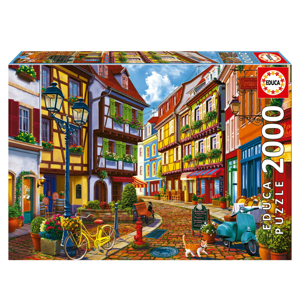 Puslespil Bright Street 2000 Brikker