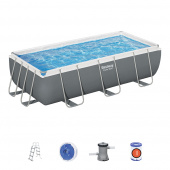 Bestway Power Steel Pool Set 404 X 201 X 100 CM Bestway Power Steel Pool Set 404 X 201 X 100 CM