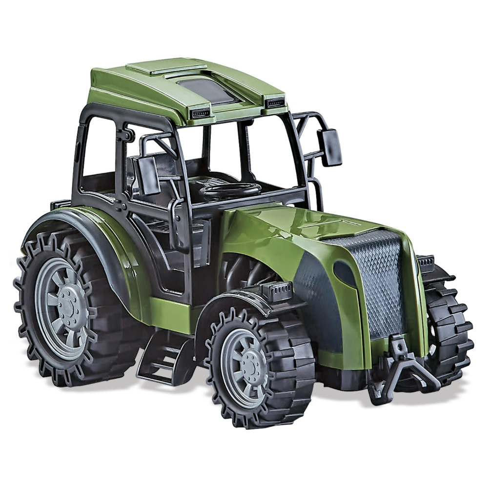 Junior Wheels Køretøj Traktor med tømmertrailer
