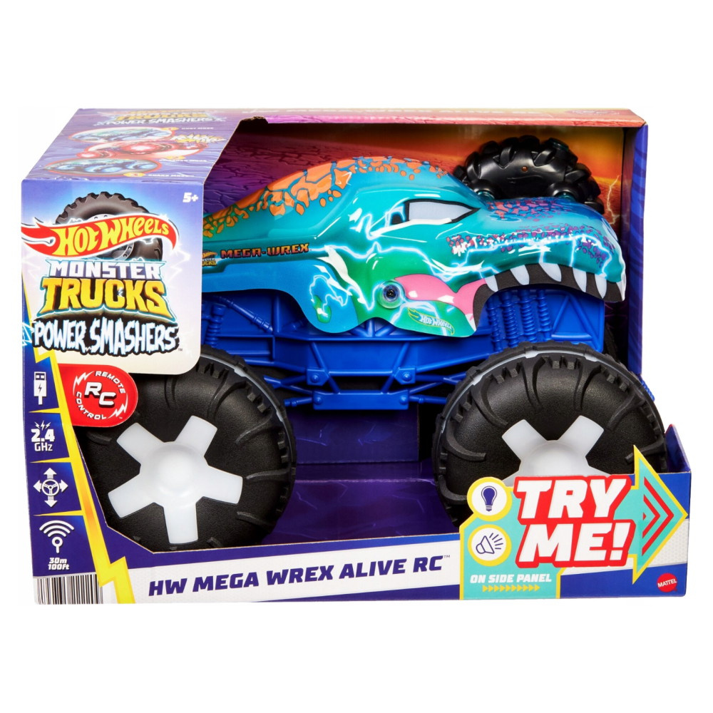 Hot Wheels - Radiostyret Monster Truck Mega Wrex Alive