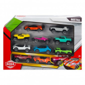 Dickie Toys - Støbte køretøjer 10-Pack Dickie Toys - Støbte køretøjer 10-Pack