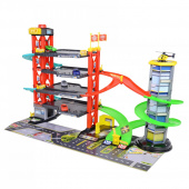 Dickie Toys - Parkeringshus med 4 biler Dickie Toys - Parkeringshus med 4 biler