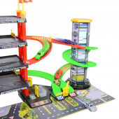 Dickie Toys - Parkeringshus med 4 biler Dickie Toys - Parkeringshus med 4 biler