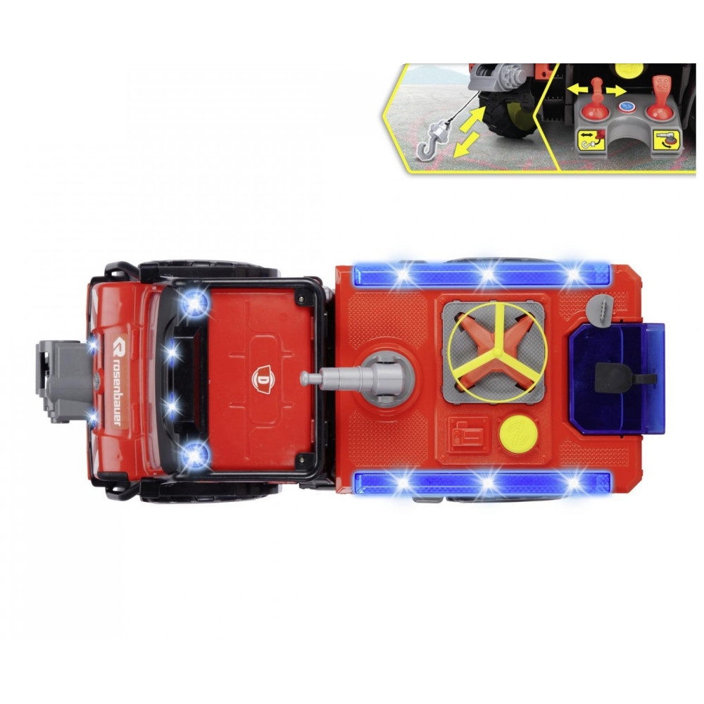 Dickie Toys - Mercedes Benz Unimog U530 Brandbil