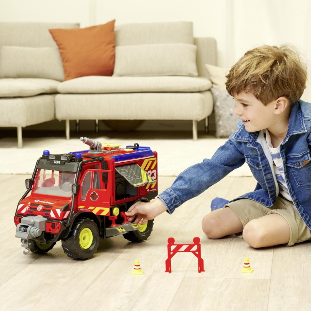 Dickie Toys - Mercedes Benz Unimog U530 Brandbil