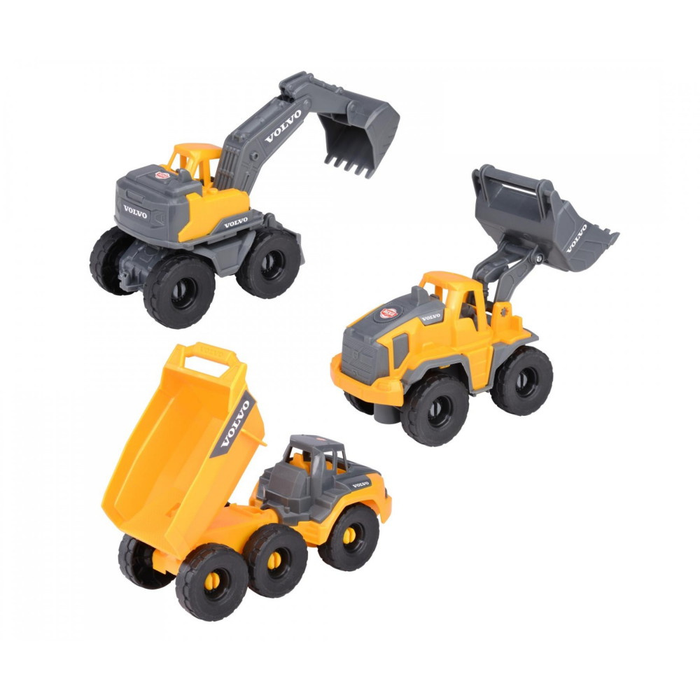Dickie Toys - Volvo entreprenørmaskinesæt