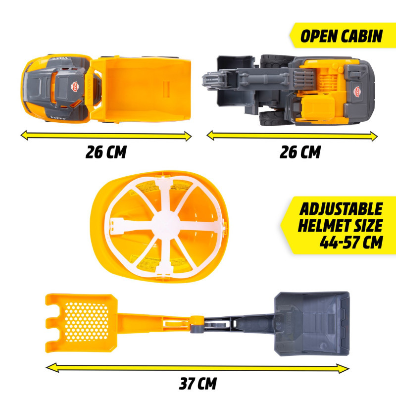 Dickie Toys Volvo Construction legesæt