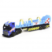 Volvo lastbil med Trailer + Rumraket Volvo lastbil med Trailer + Rumraket