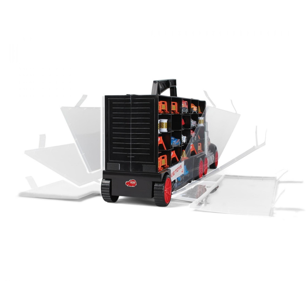 Dickie Toys - Lagervogn med tilbehør