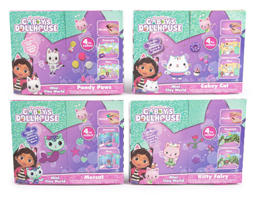 Gabby's Dollhouse - Clay Kit
