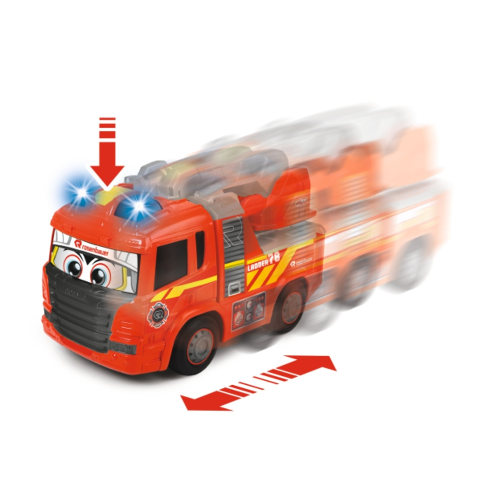 ABC Brandbil Ferdy Fire Rød 