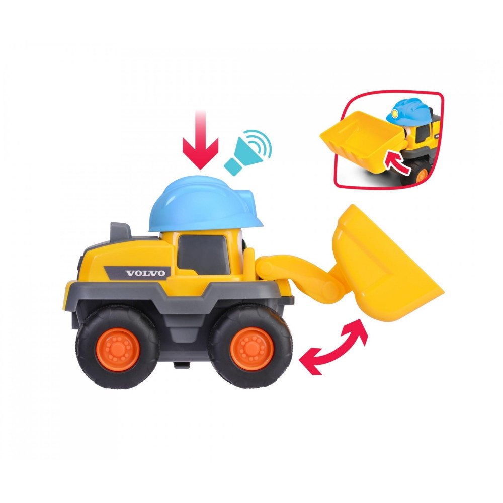 ABC Lucy læsser Volvo læsser på hjul