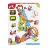 ABC Jay's Jump N Fun Tower Car Track ABC Jay's Jump N Fun Tower Car Track