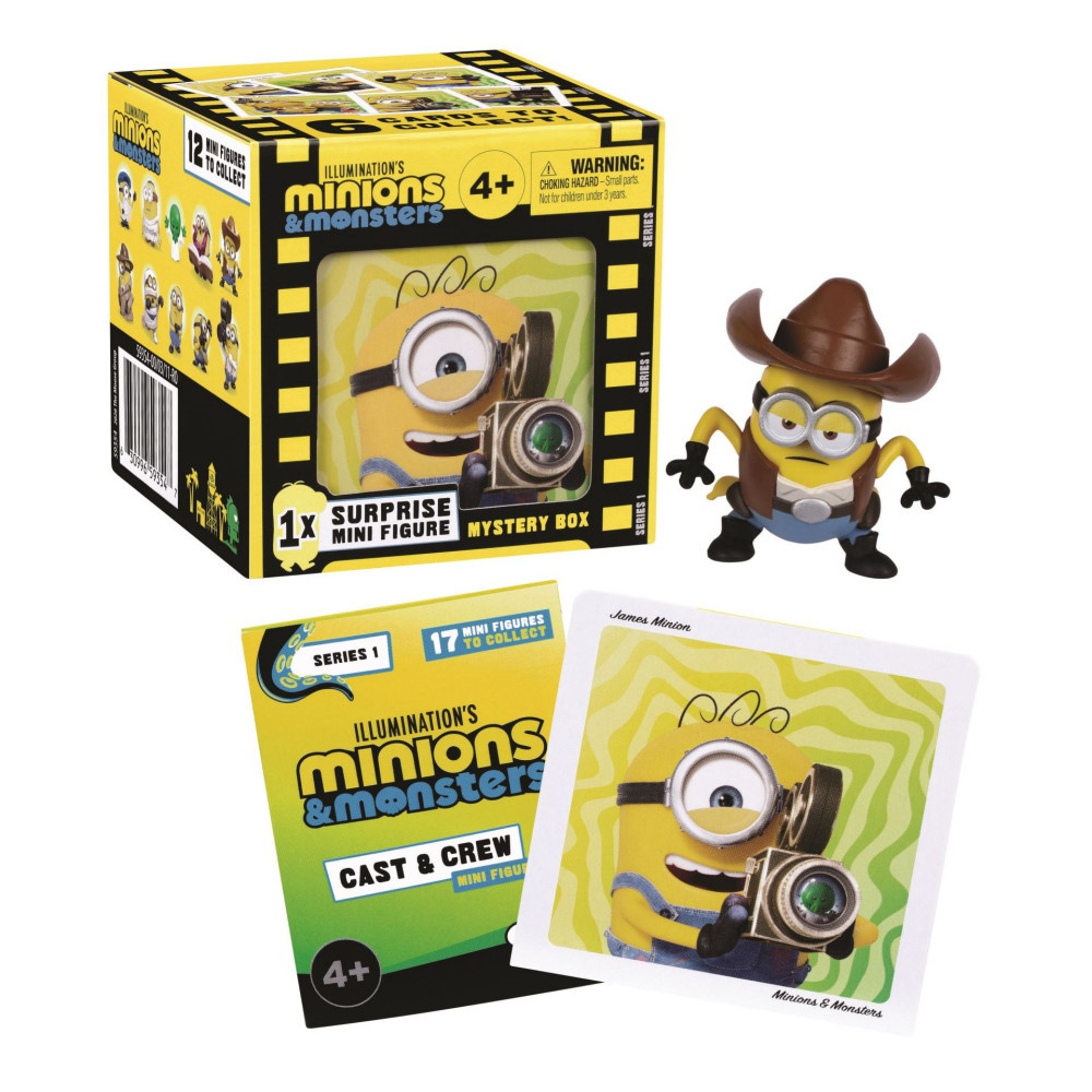 Minions & Monsters Surprise Minifigur 4,5 cm