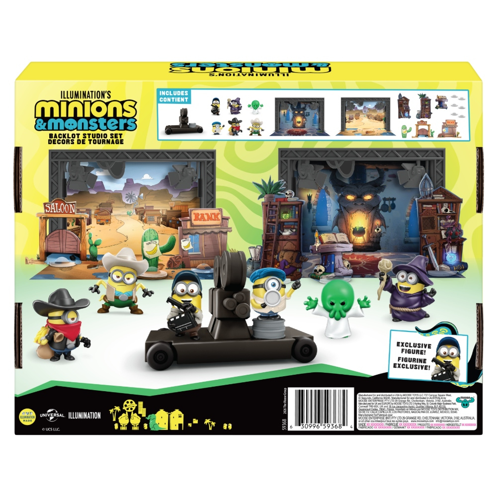 Minions & Monsters - Filmstudie med 6 figurer
