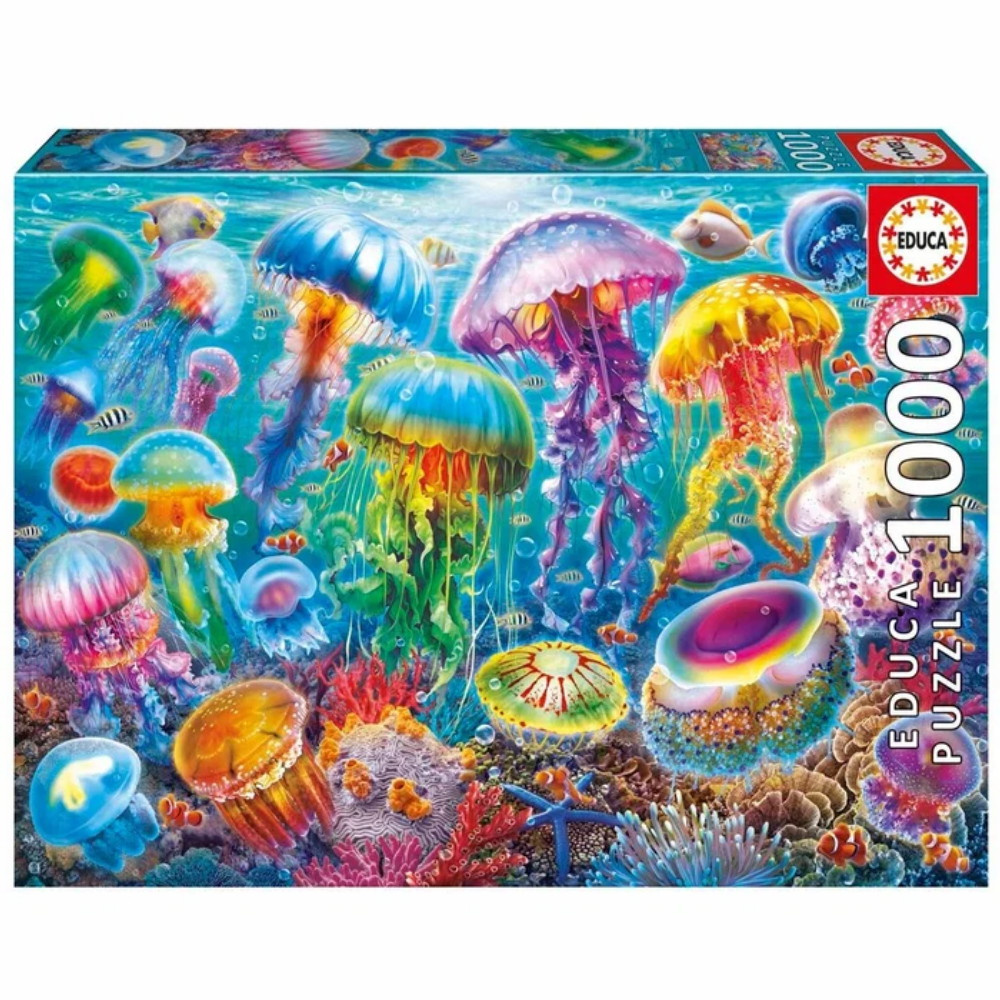 Educa Puzzle: Jellyfish 1000