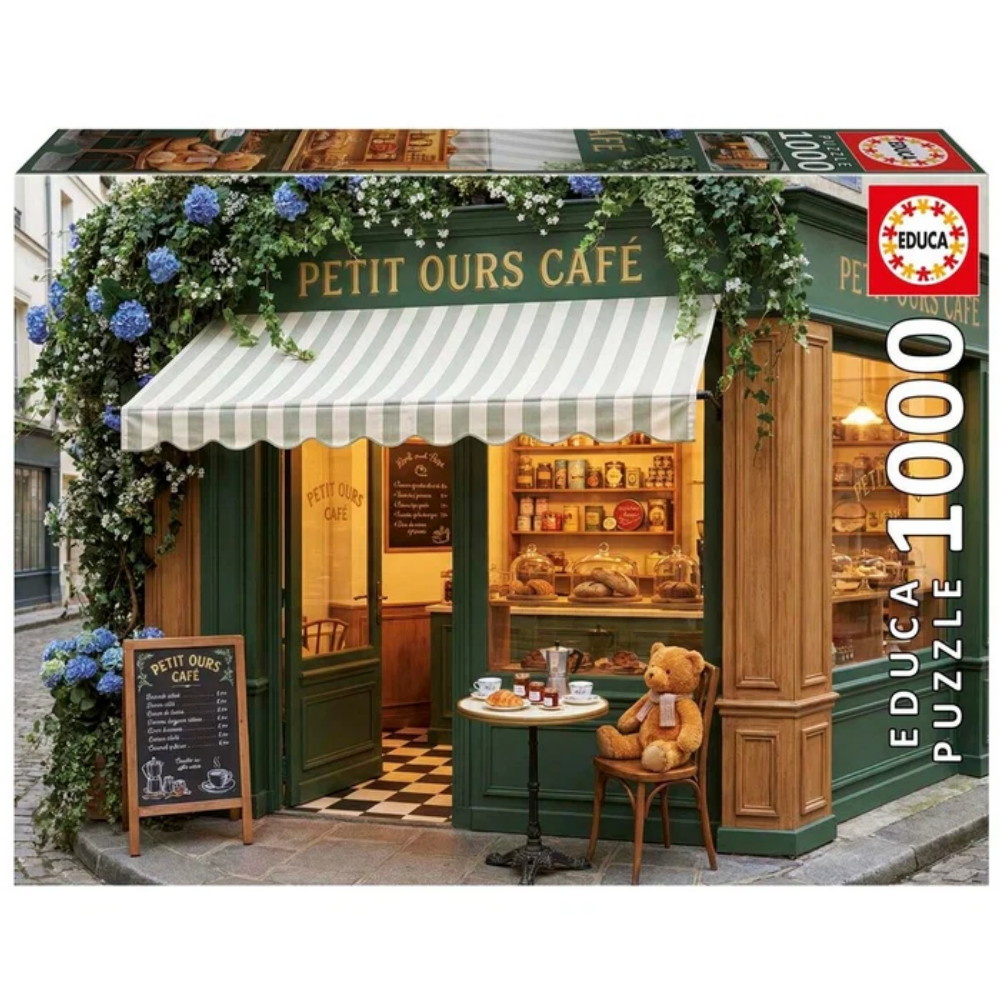Educa Puzzle: Little Bear Cafe 1000