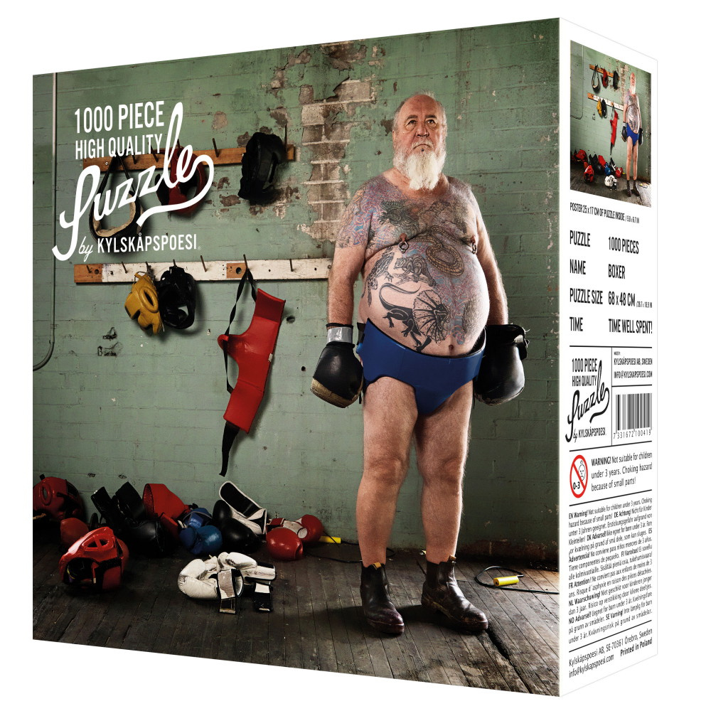 Kylskåpspoesi Pussel - Boxer 1000 Brikker