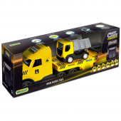 Wader Magic Truck Technic Fladvogn Og Tipvogn Wader Magic Truck Technic Fladvogn Og Tipvogn