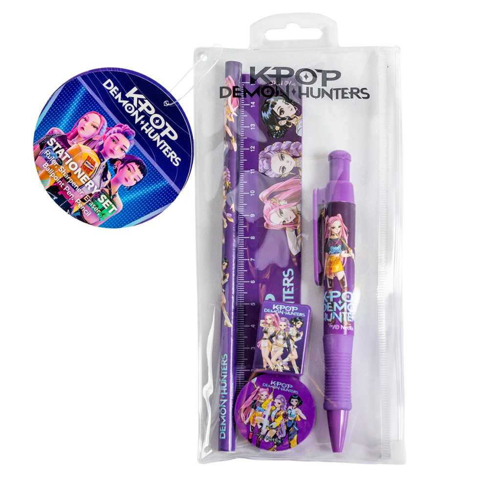 KPop Demon Hunters Stationary Set 5 dele